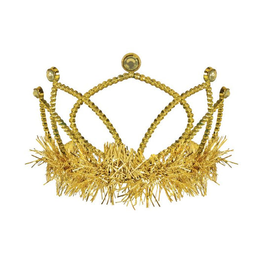 Plastic Tiara - Yellow