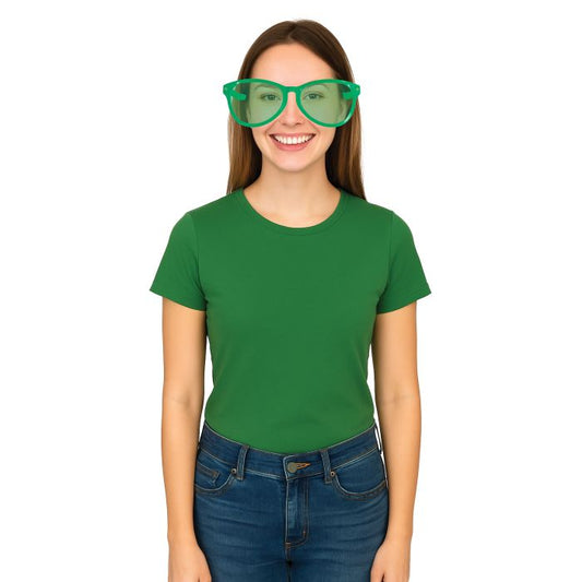 Jumbo Glasses - Green