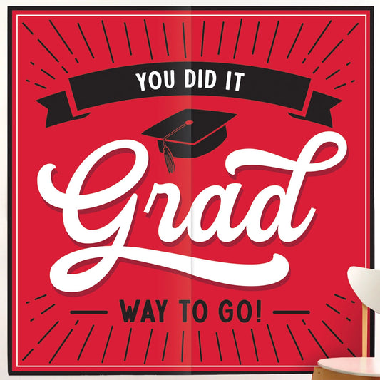 Red Grad Backdrop - 2pcs.