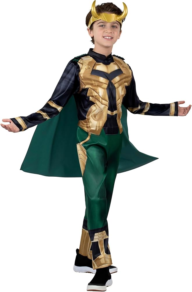 Loki Marvel Child Costume