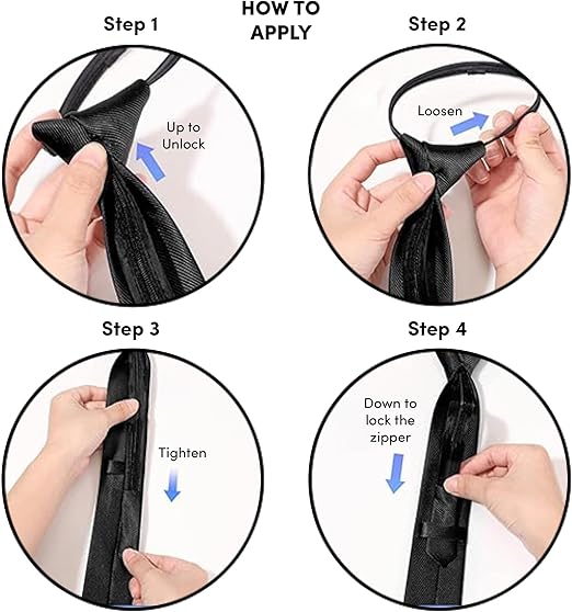 Zip Up Tie