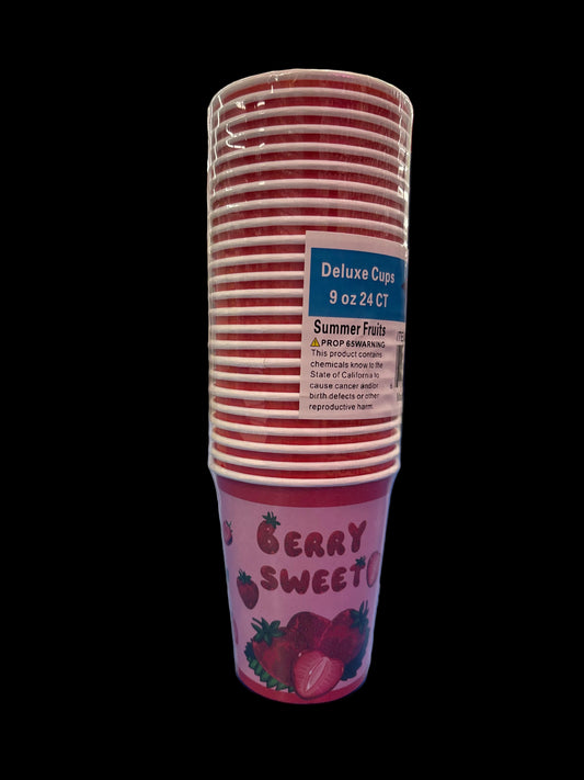Berry Sweet 9oz Party Cups