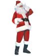 Deluxe Velour Santa Suit Costume - Plus