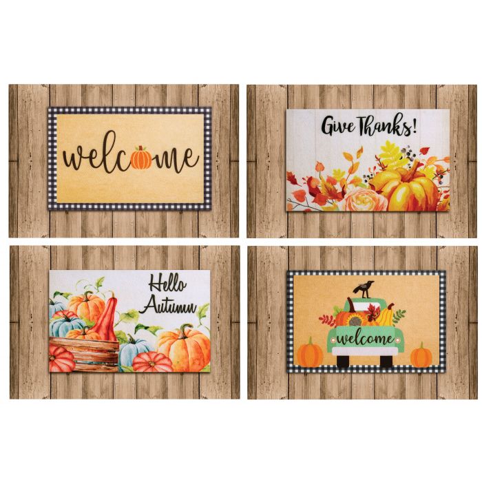 Harvest Rubber Door Mat