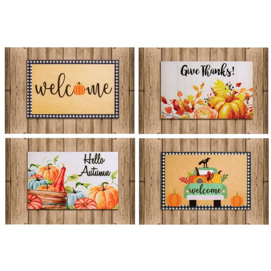 Harvest Rubber Door Mat