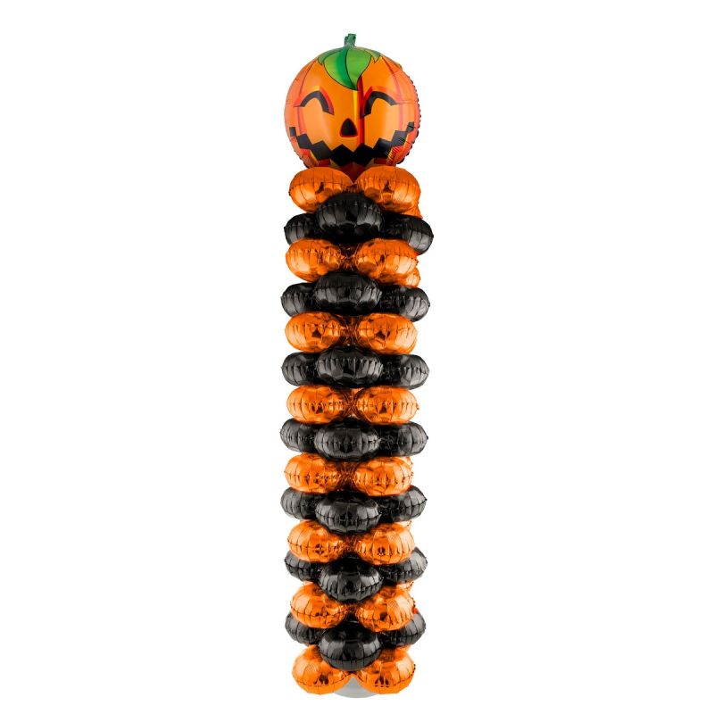 Balloon Foil Pumpkin Stand Kit - 65"