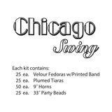 Chicago Swing New Years Kit for 50 People