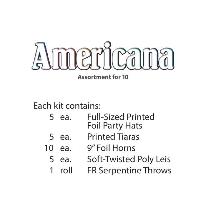 Americana Asst for 10