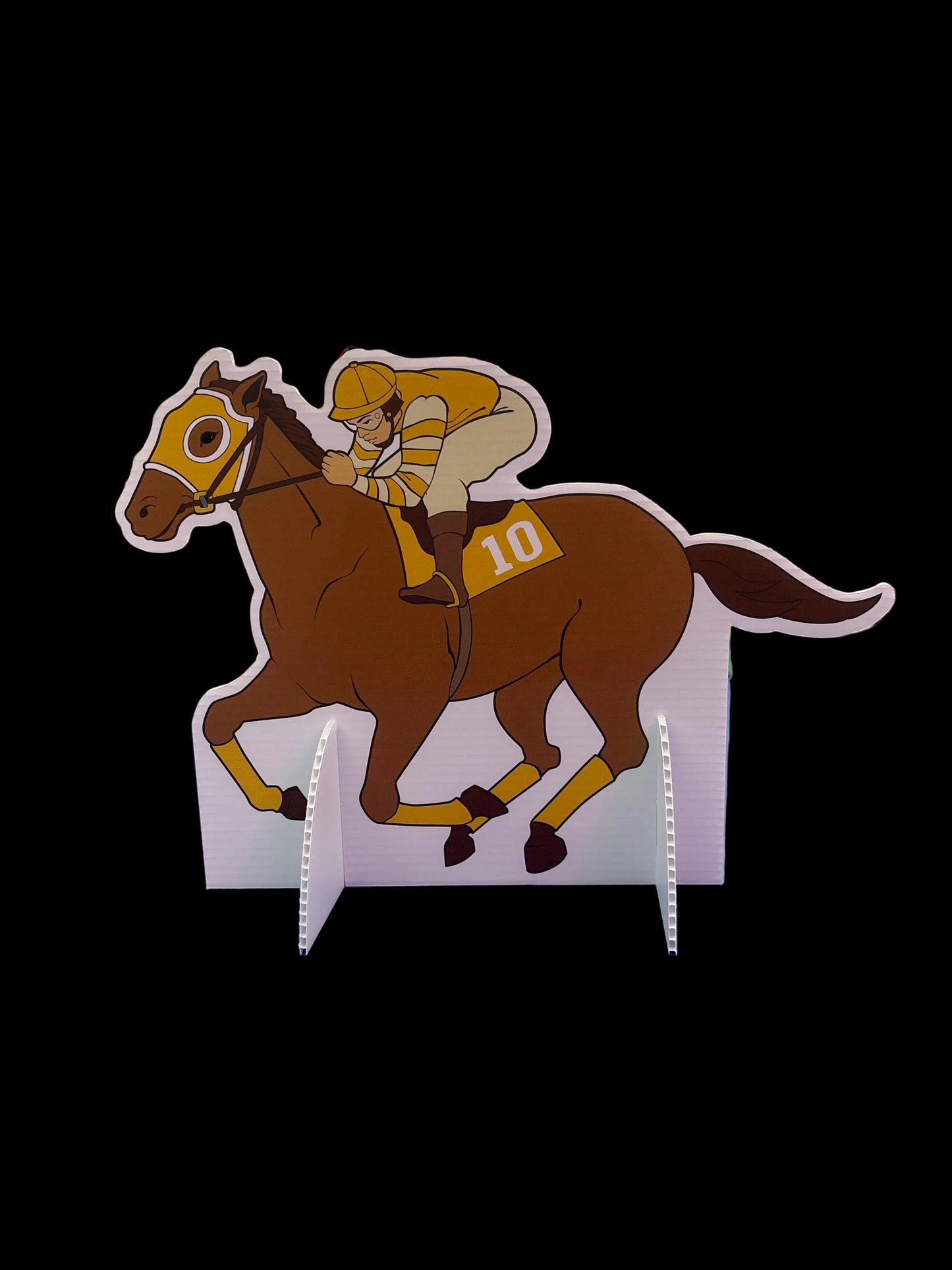 Derby Race Horse Stand Up Centerpiece