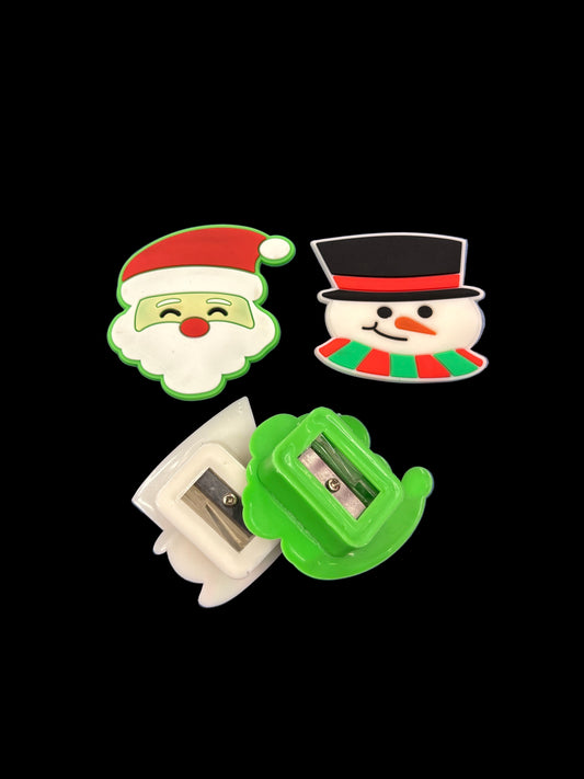 12ct. Christmas Pencil Sharpeners