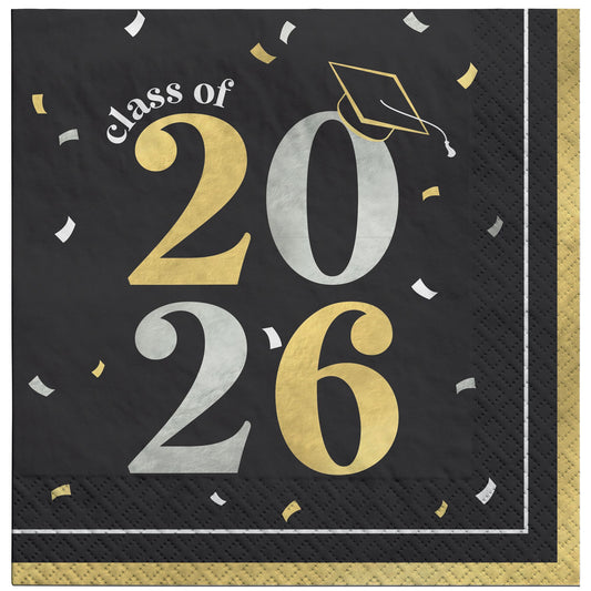 Class of 2026 Luncheon Napkins - 16ct.