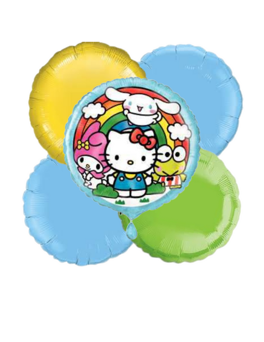 Hello Kitty and Friends Helium Bouquet - In-Store Pick Up