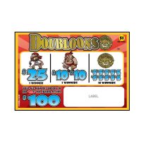 DOUBLOONS PULL TAB 287 TICKETS