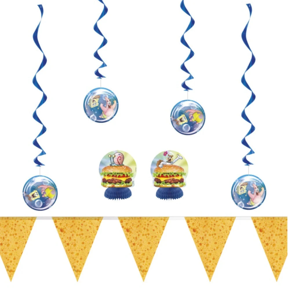 Spongebob Decoration Kit - 7pcs.