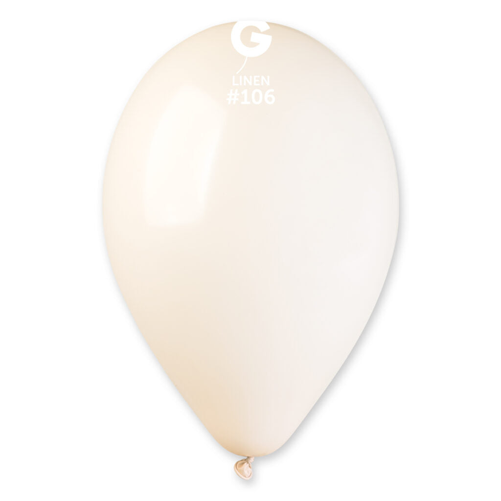 12 Helium Filled Latex Balloons