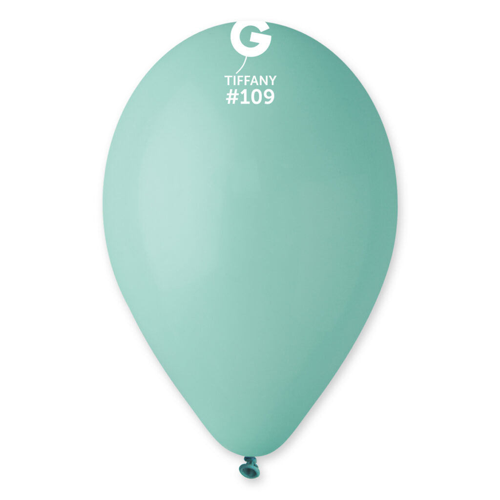 12 Helium Filled Latex Balloons