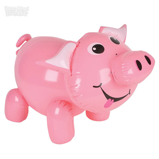 24" Inflatable Pink Pig