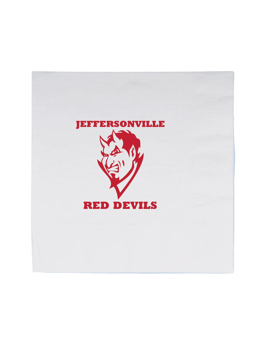 Jeffersonville Red Devils Luncheon Napkins - 16ct.