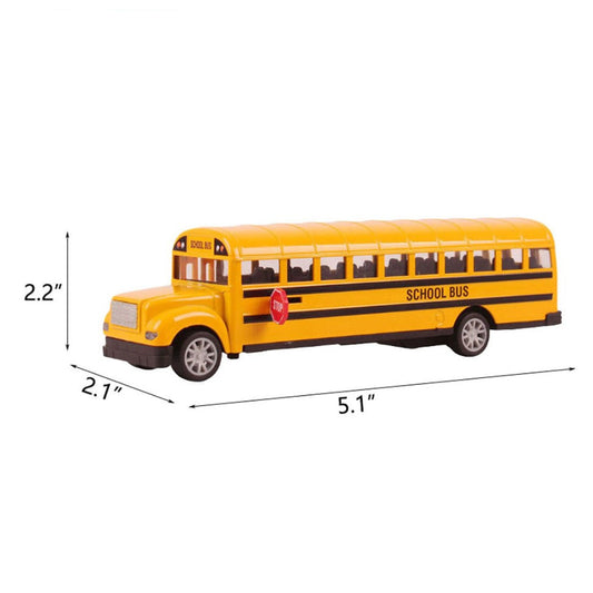Pull Back 5" School Bus