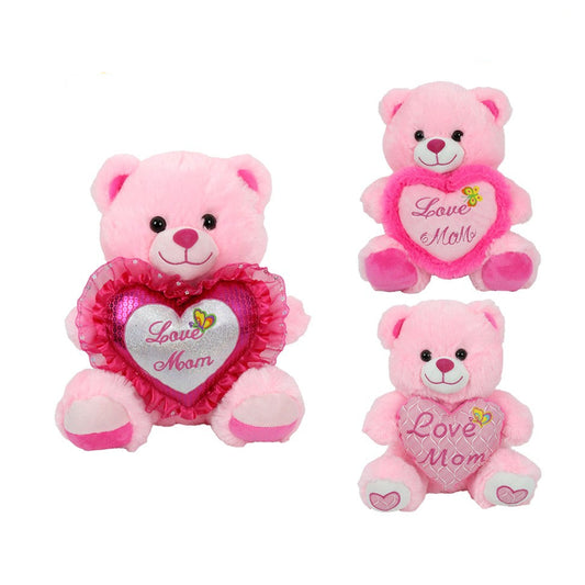 Mother's Day Bear Plush w/Sound - 12"