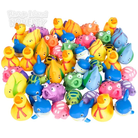 Rubber Water Squirting Toy Assortment