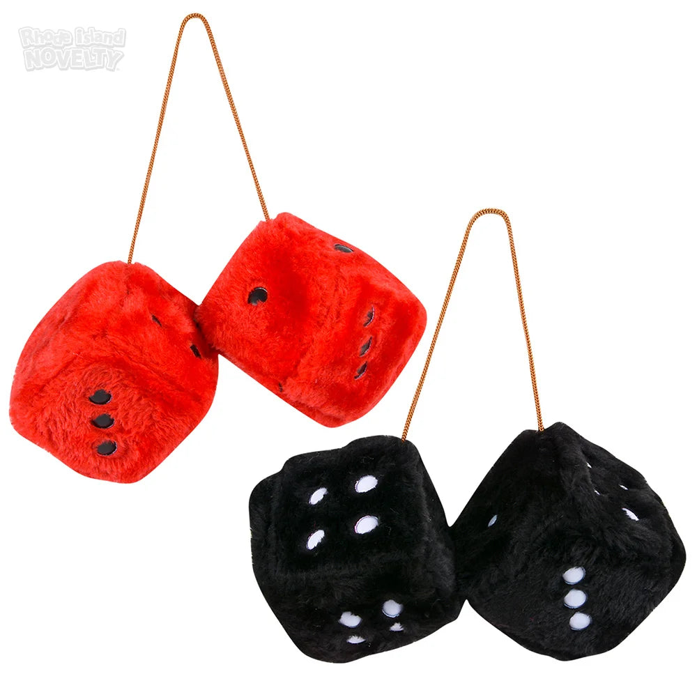 3" Pair of Plush Dice