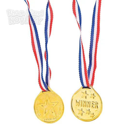 Winner Gold Medal Necklaces - 12ct.