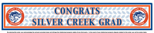 Silver Creek Dragons Vinyl Banner