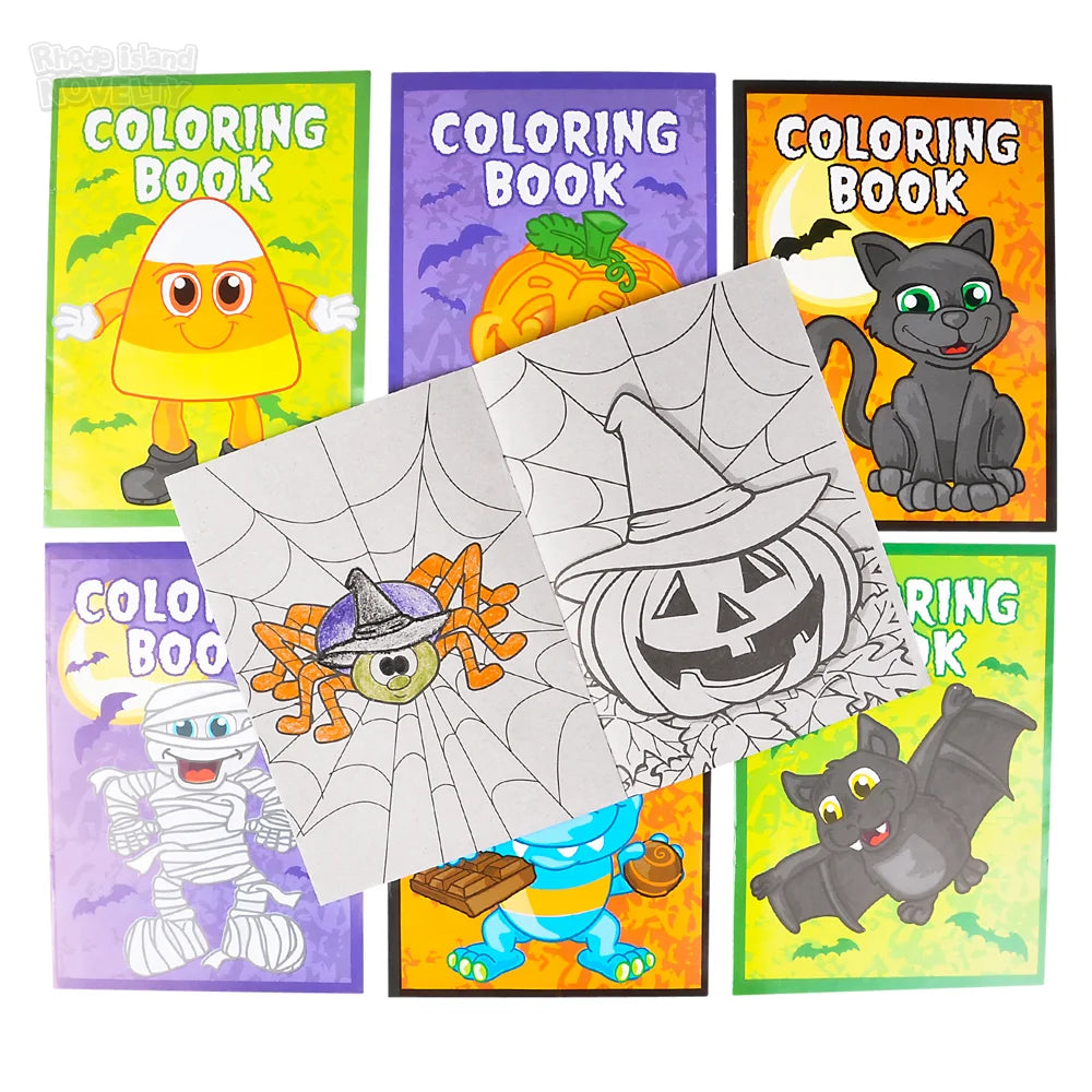 5"x7" Halloween Coloring Books