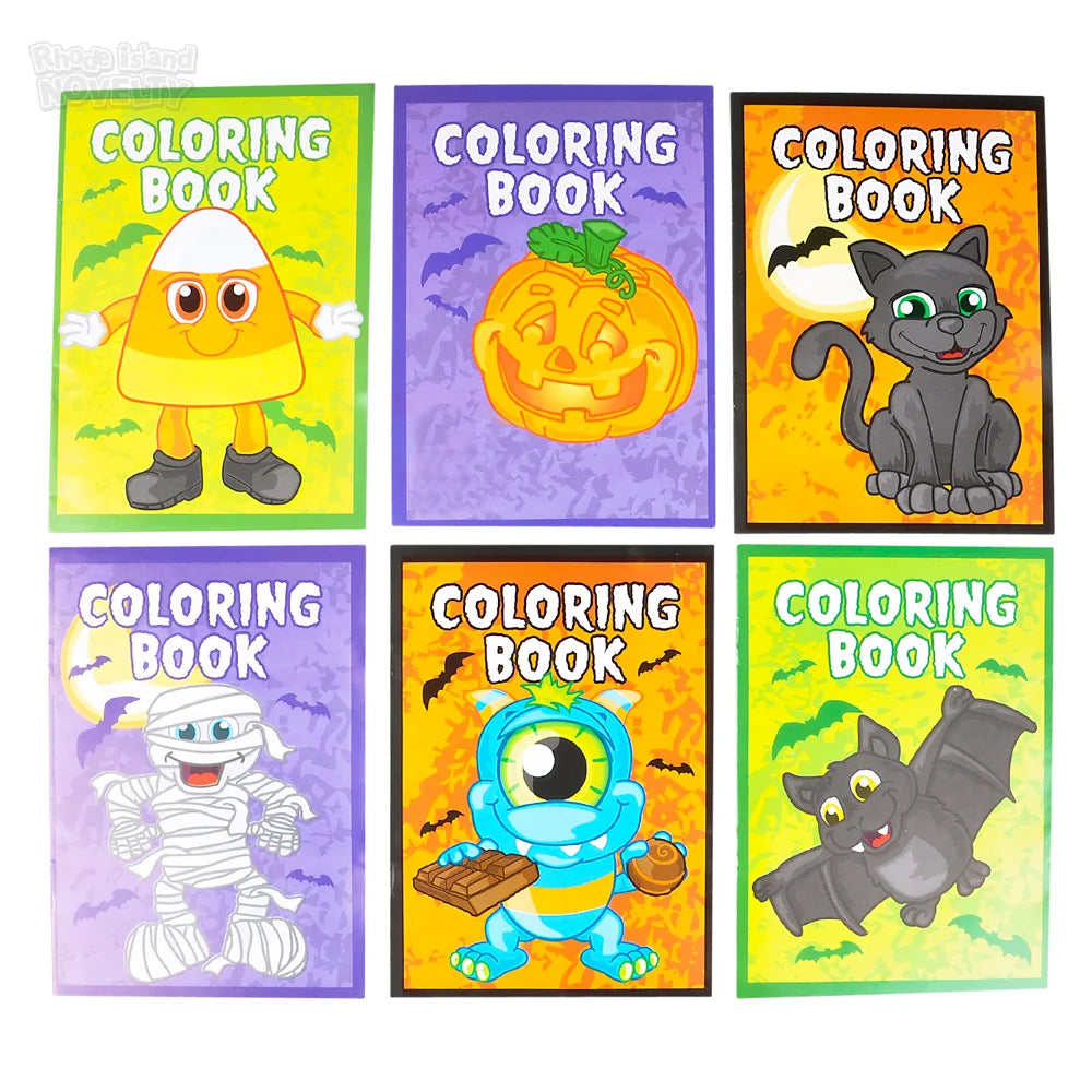 5"x7" Halloween Coloring Books