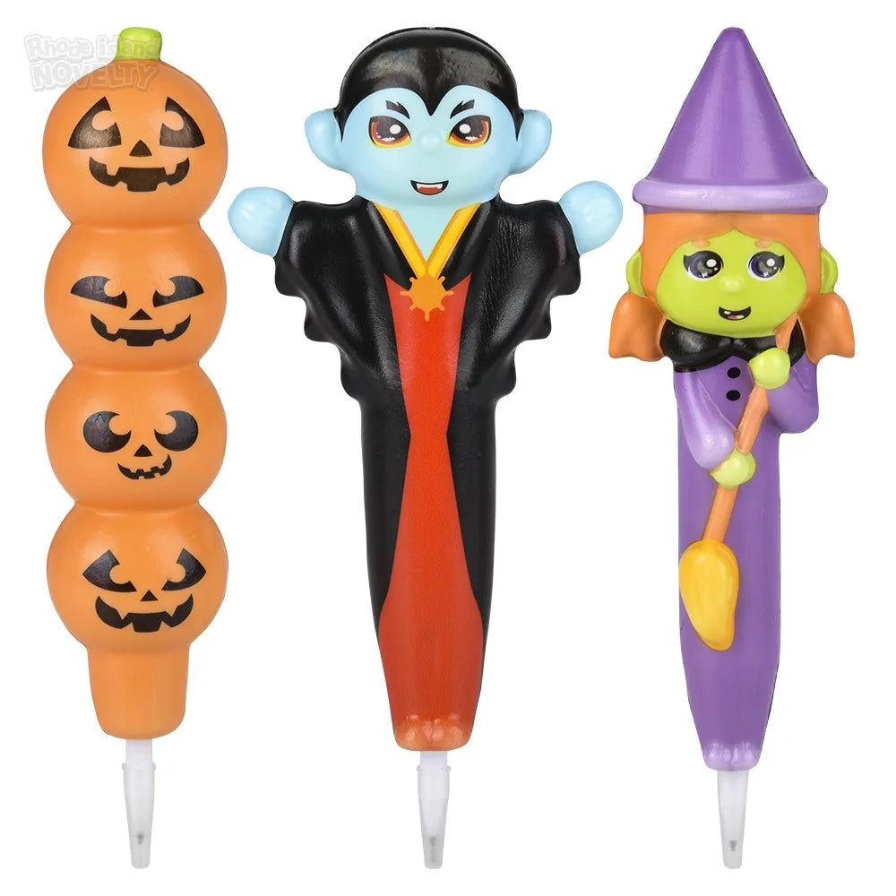 7" Halloween Squish Pen 12ct