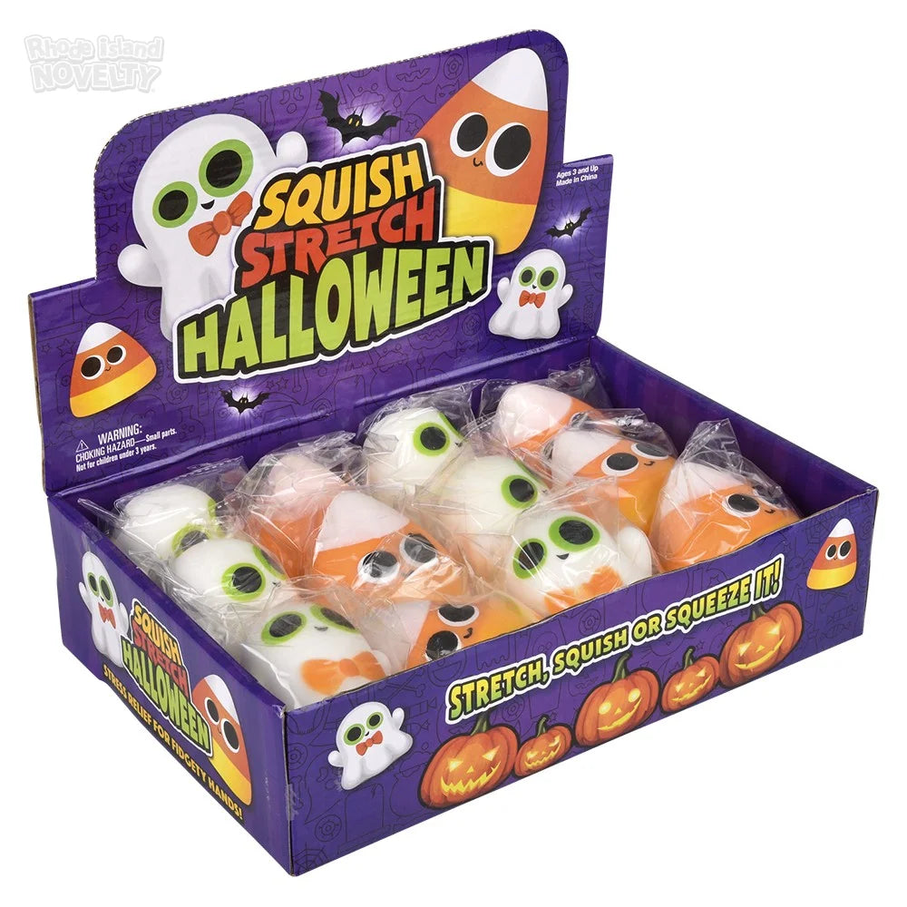 3.5" Halloween Squish Stretch 12ct