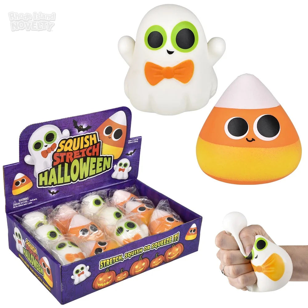 3.5" Halloween Squish Stretch 12ct