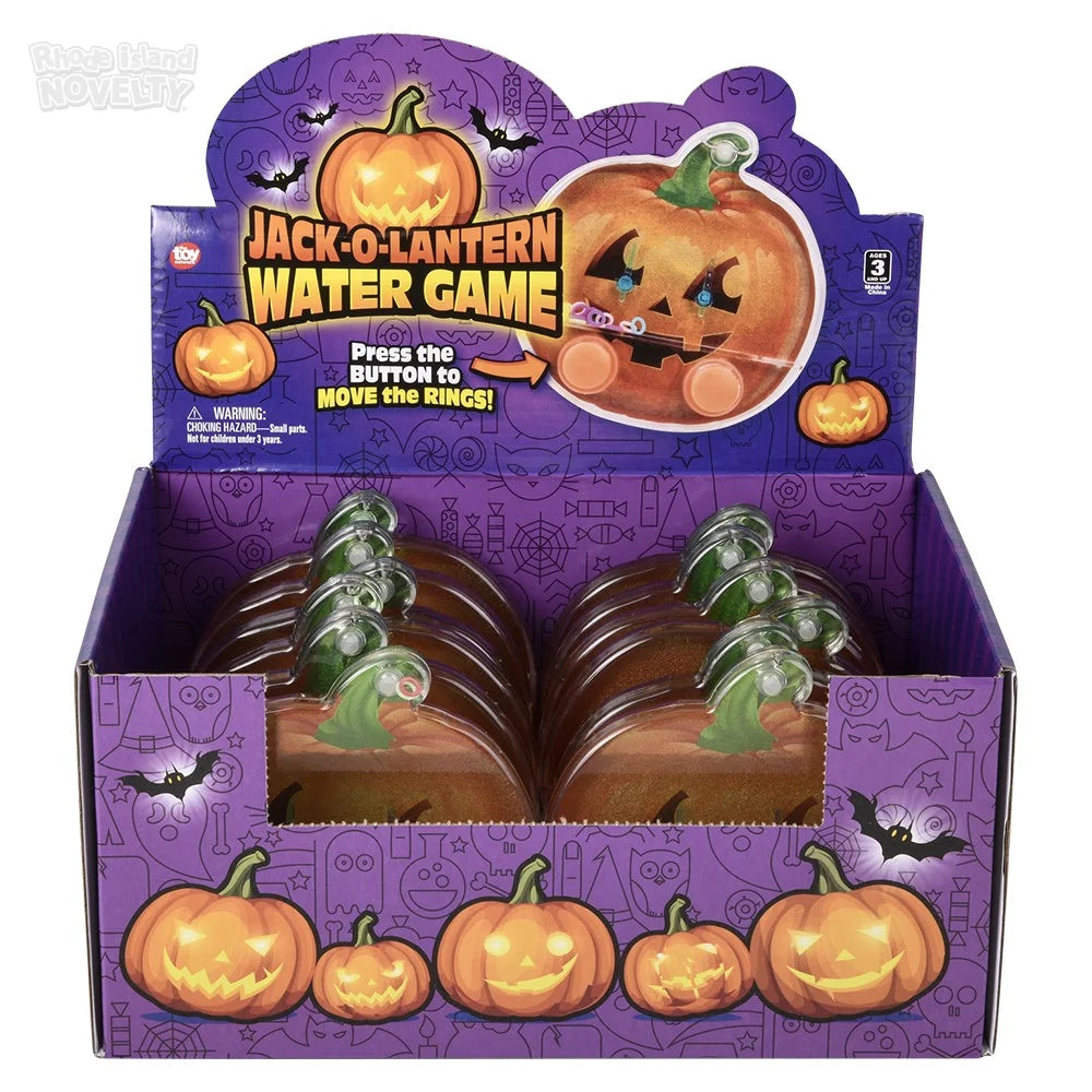 5" Jack-O-Lantern Water Games
