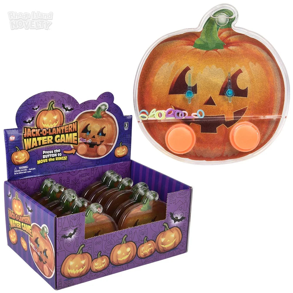 5" Jack-O-Lantern Water Games