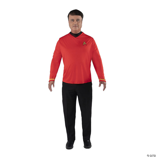 Star Trek Scotty Adult Red Shirt