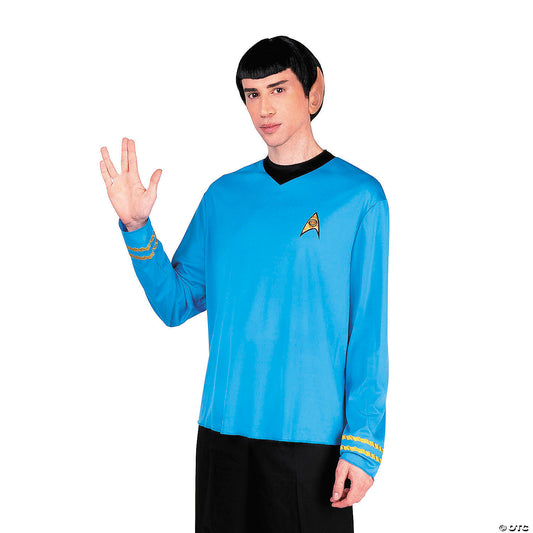 Star Trek Spock Adult Blue Shirt