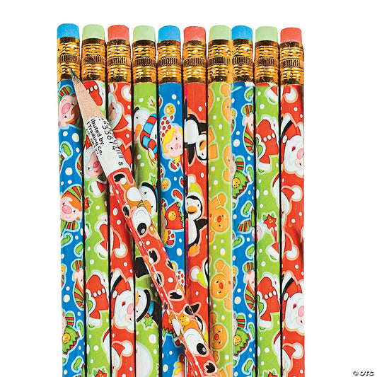 Christmas Character Pencil Assortment