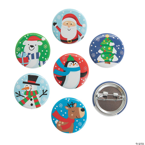 Christmas Mini Buttons
