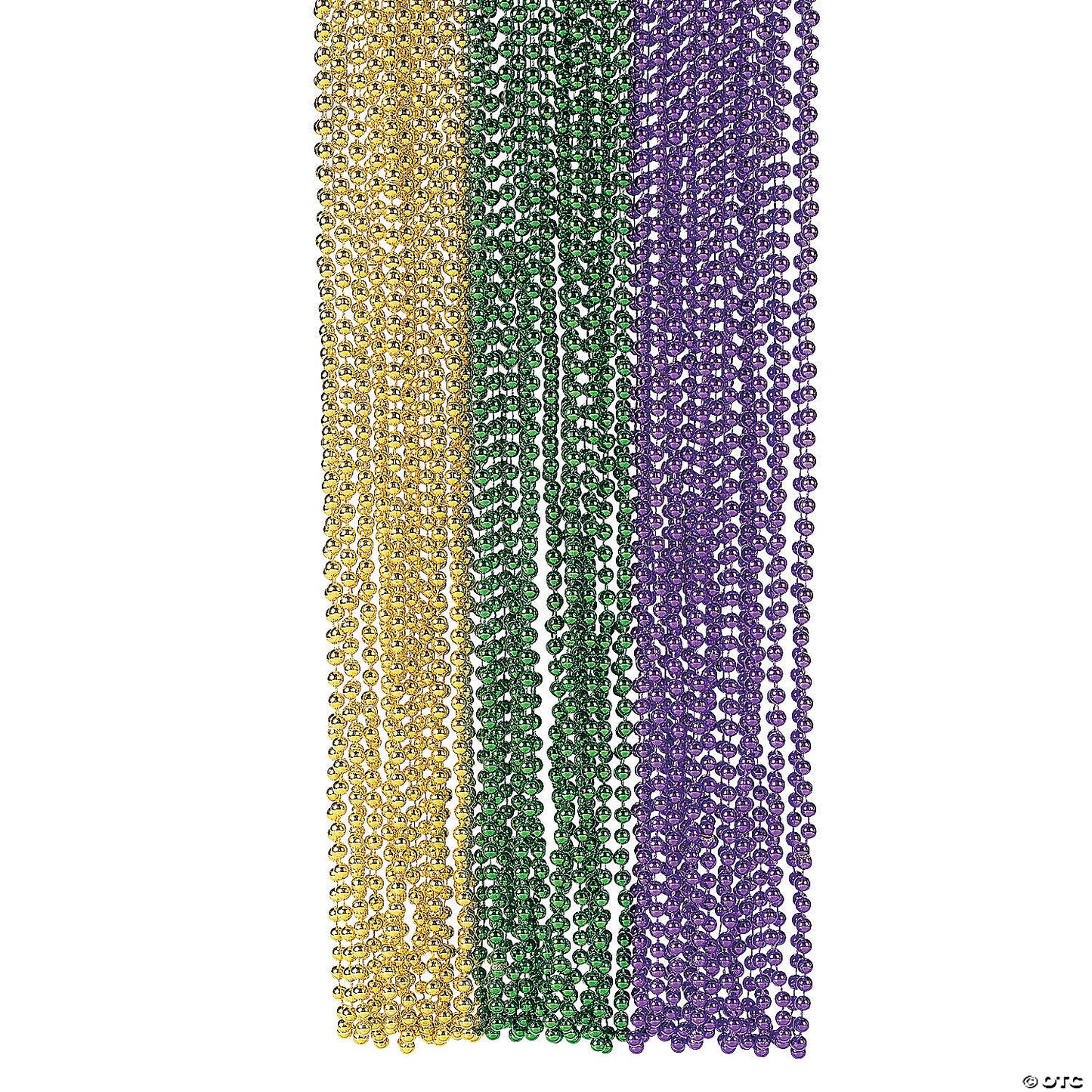 Mardi Gras Beaded Necklaces - 48ct.