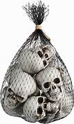 Bag of Plastic Skull Heads