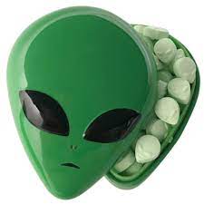 Alien Head Candy Tin
