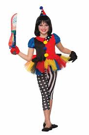 Evil Clown Lil Girlie Costume - Child