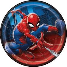 Spiderman 7" Paper Plates - 8ct.