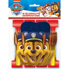 Paw Patrol Blowouts - 8ct.