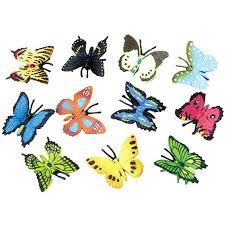 Mini Colorful Vinyl Butterflies