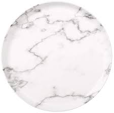 14" Round Marble Tray
