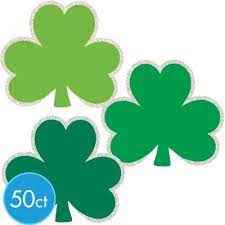 Mini Shamrock Cutouts
