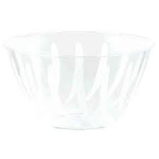24oz. Small Clear Plastic Bowl