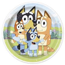 Bluey 9" Paper Plates - 8ct.
